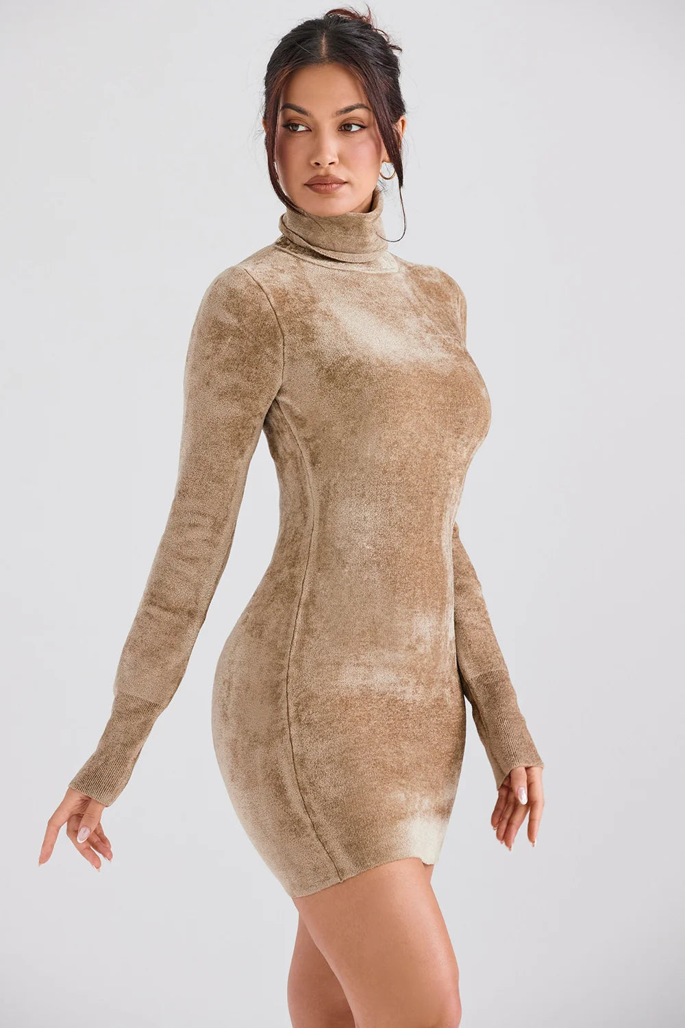 fawn chenille mini dress - sale