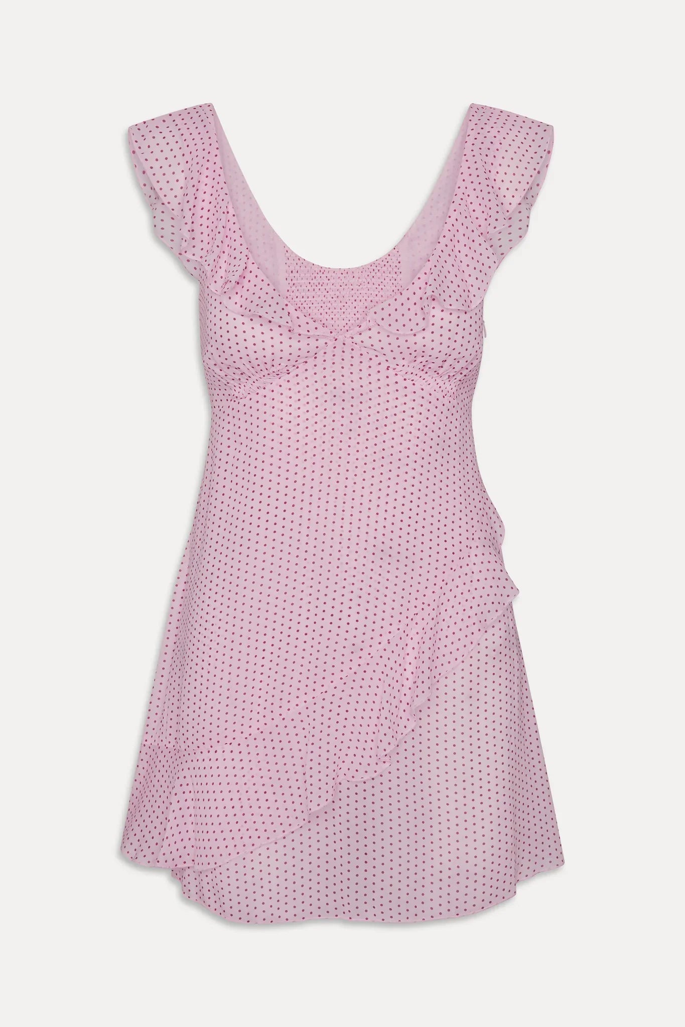 Be Mine Chiffon Mini Dress - Love Drop