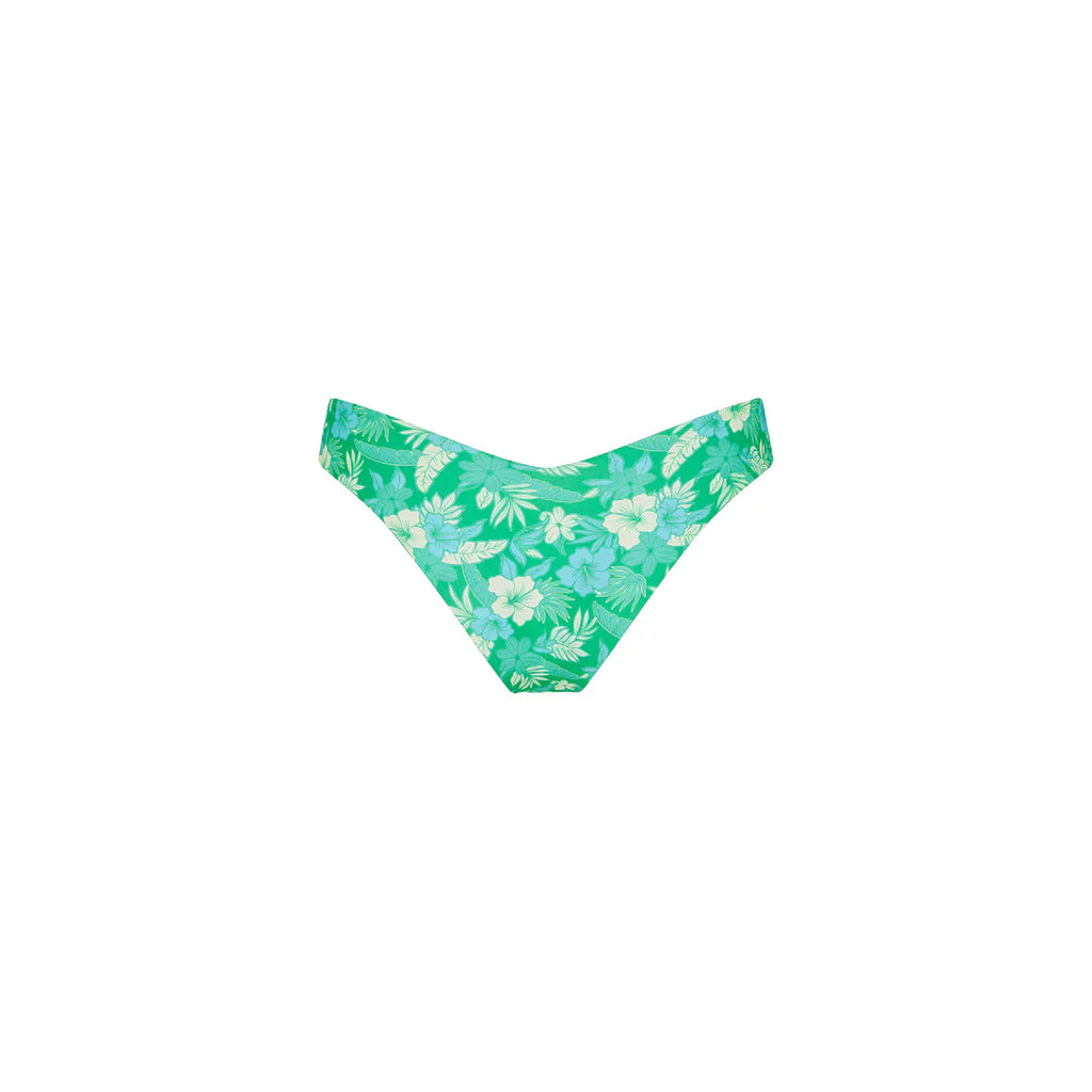 Cheeky V Bikini Bottom - Barefoot Breeze