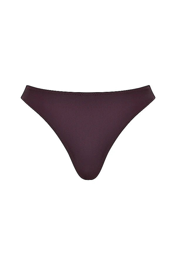 cacao high leg bikini bottom
