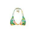 Halter Bralette Bikini Top - Sunlit Spritz