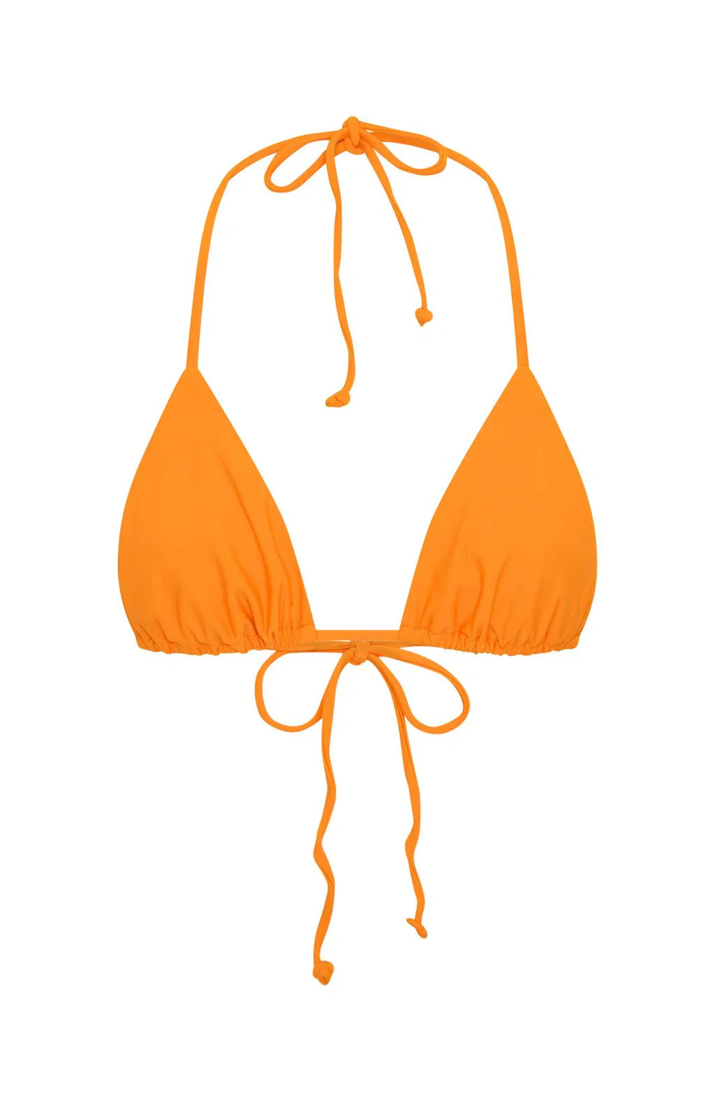 Golden Hour Bikini Top Tangerine