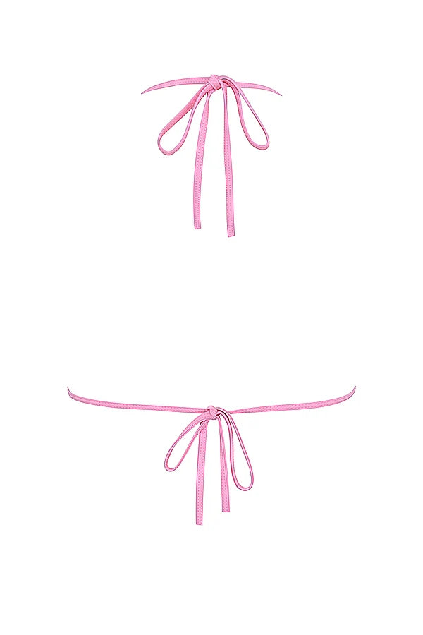 blossom triangle bikini top