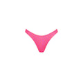 Gathered Deep V Thong Bikini Bottom - Kiss Me