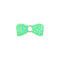 Strapless Bandeau Bikini Top - Apple Blossom