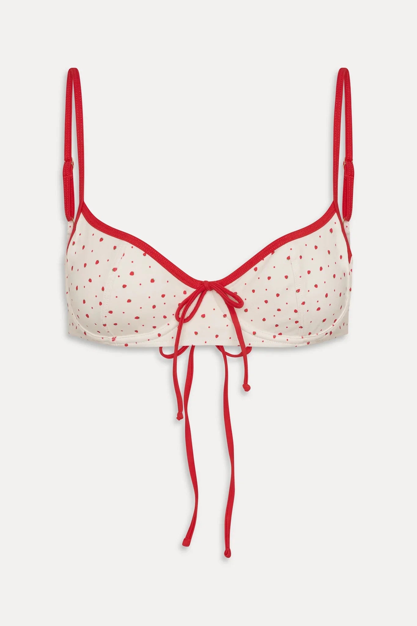 Cola Underwire Bikini Top - Tiny Berry