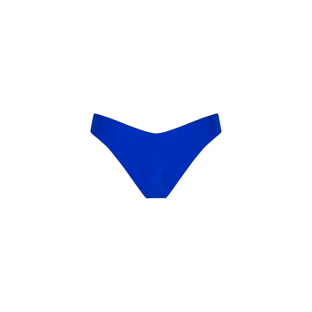 Cheeky V Bikini Bottom - Blue Lagoon