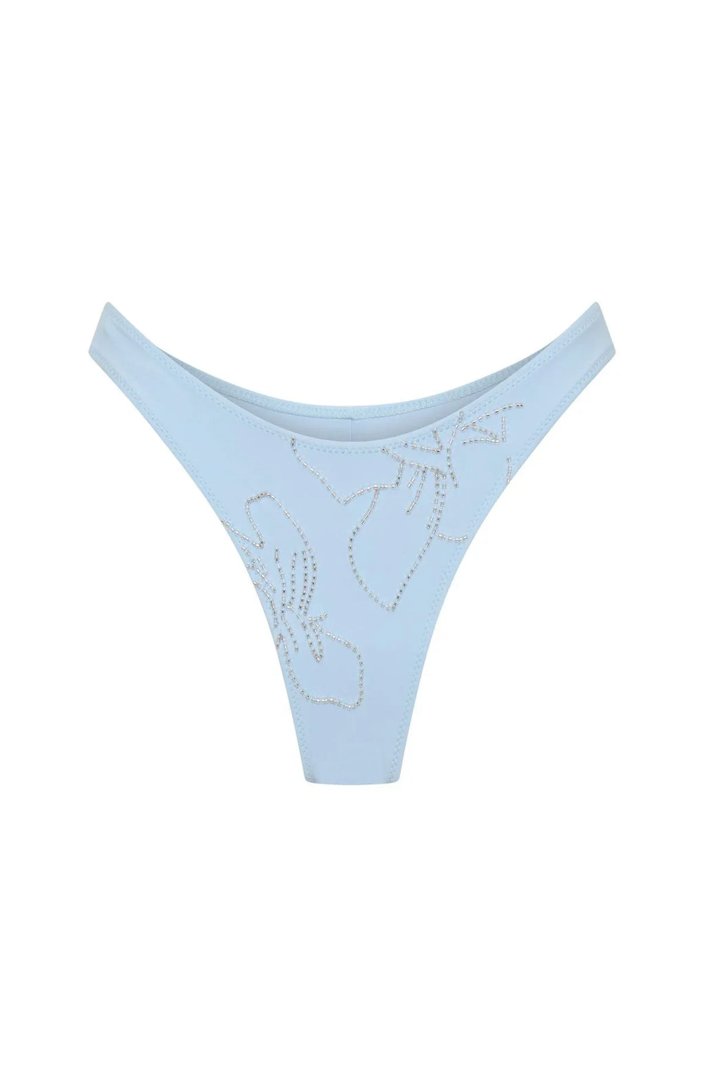 Sierra Beaded Bottoms Baby Blue