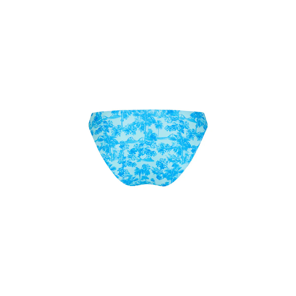 Minimal Full Coverage Bikini Bottom - Ocean Paradise