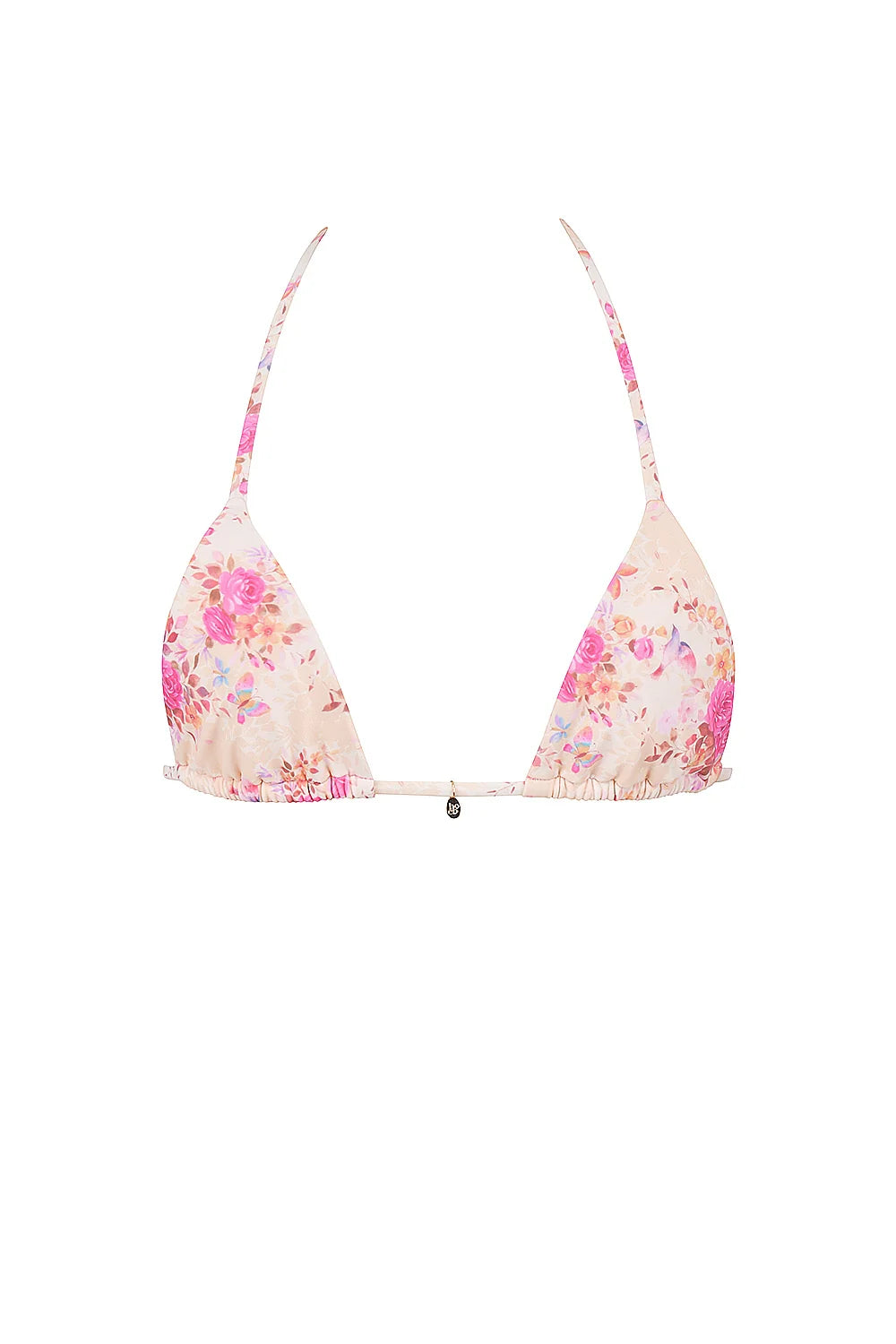 floral print bikini top