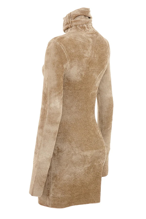 fawn chenille mini dress - sale