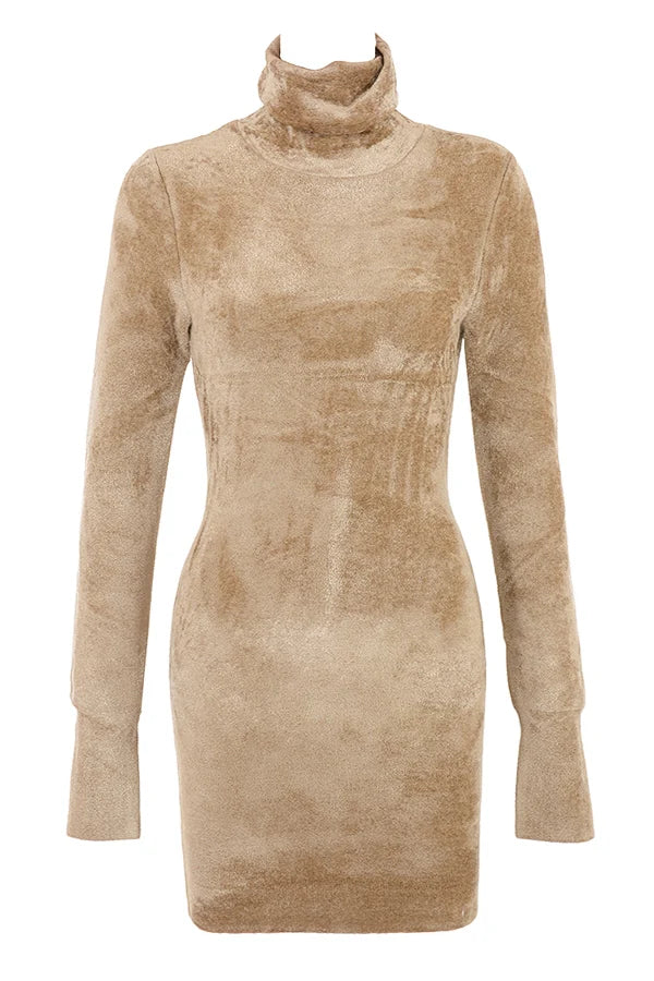 fawn chenille mini dress - sale