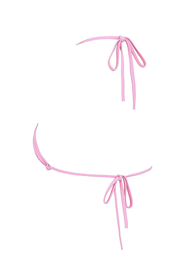 blossom triangle bikini top