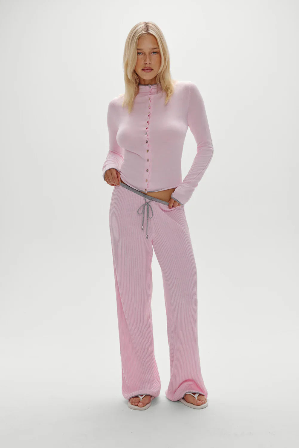 Lochlin Knit Pants - Rosette