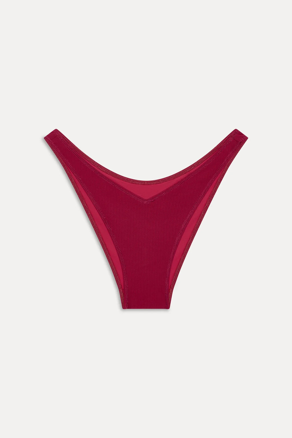 Harper Cheeky Bikini Bottom - Vino