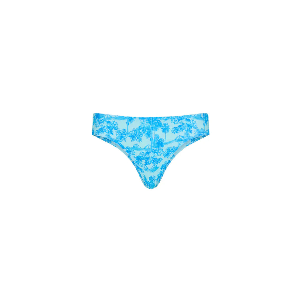 Full Coverage Bikini Bottom - Ocean Paradise