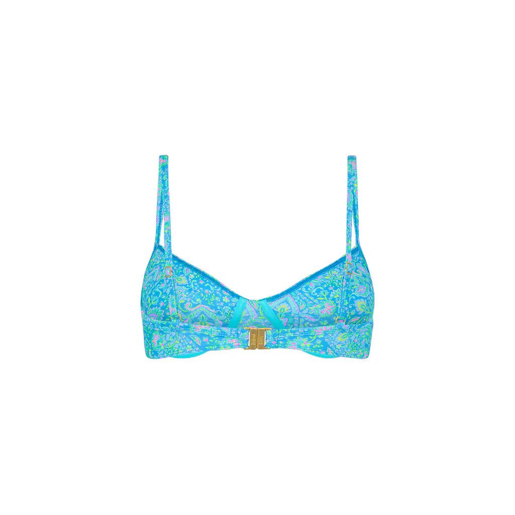 Ditzy Underwire Bra Bikini Top - Stargaze