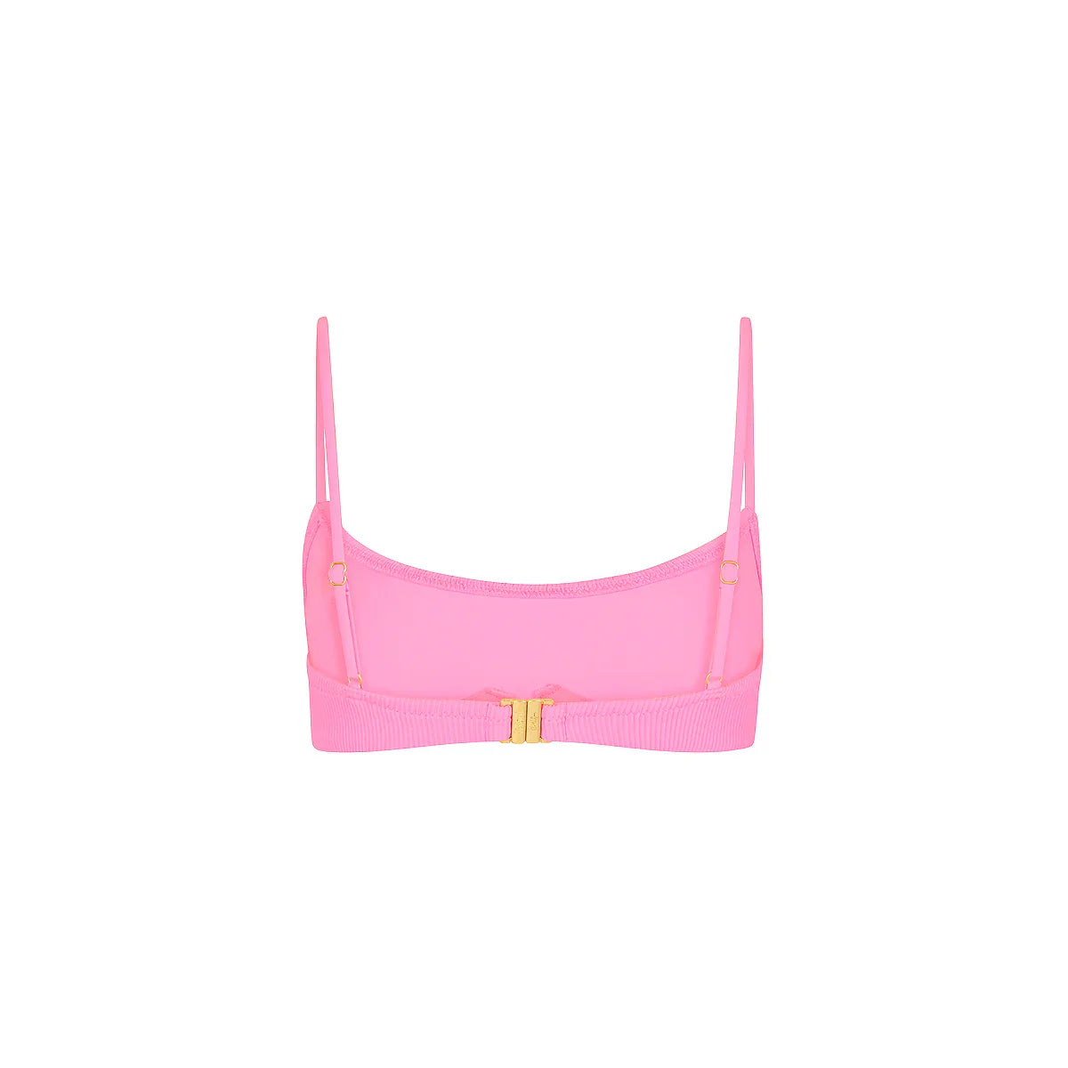 Invisible Underwire Crop Bikini Top - Fairy Floss