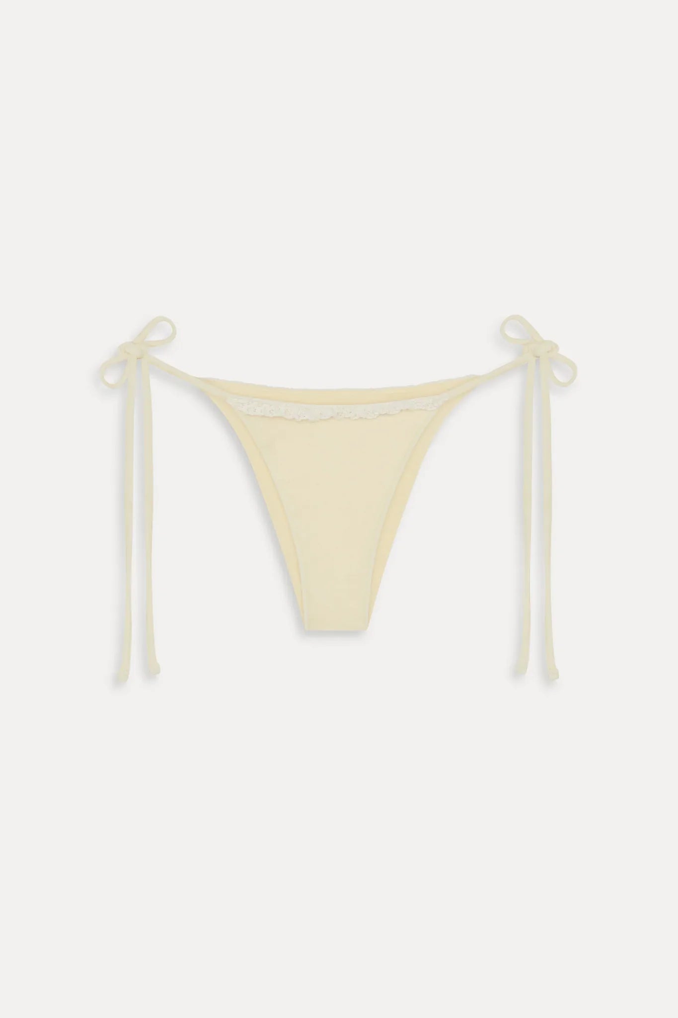 Mackenzie Terry Cheeky Bikini Bottom - Lemon