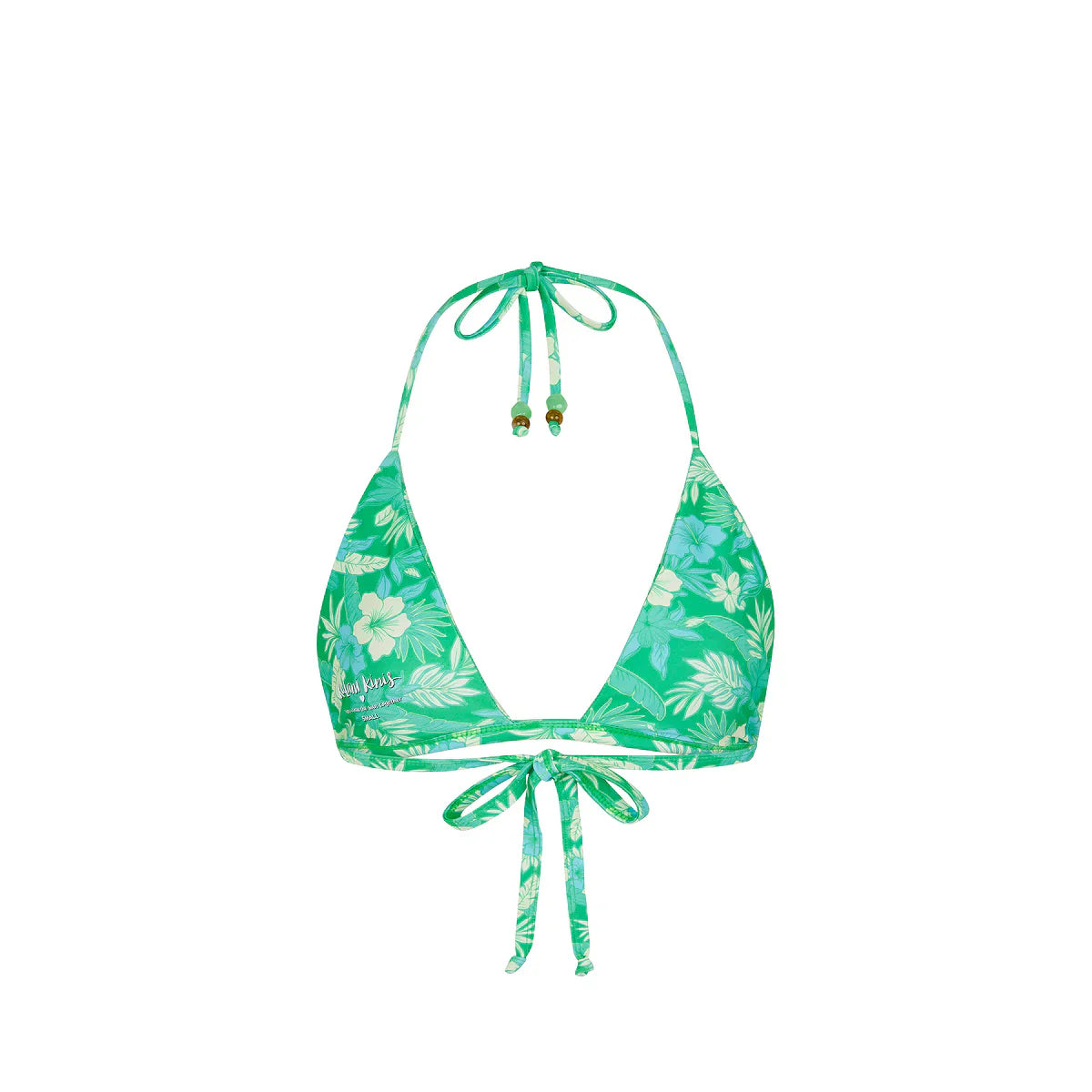 Gathered Stitch Bralette Bikini Top - Barefoot Breeze