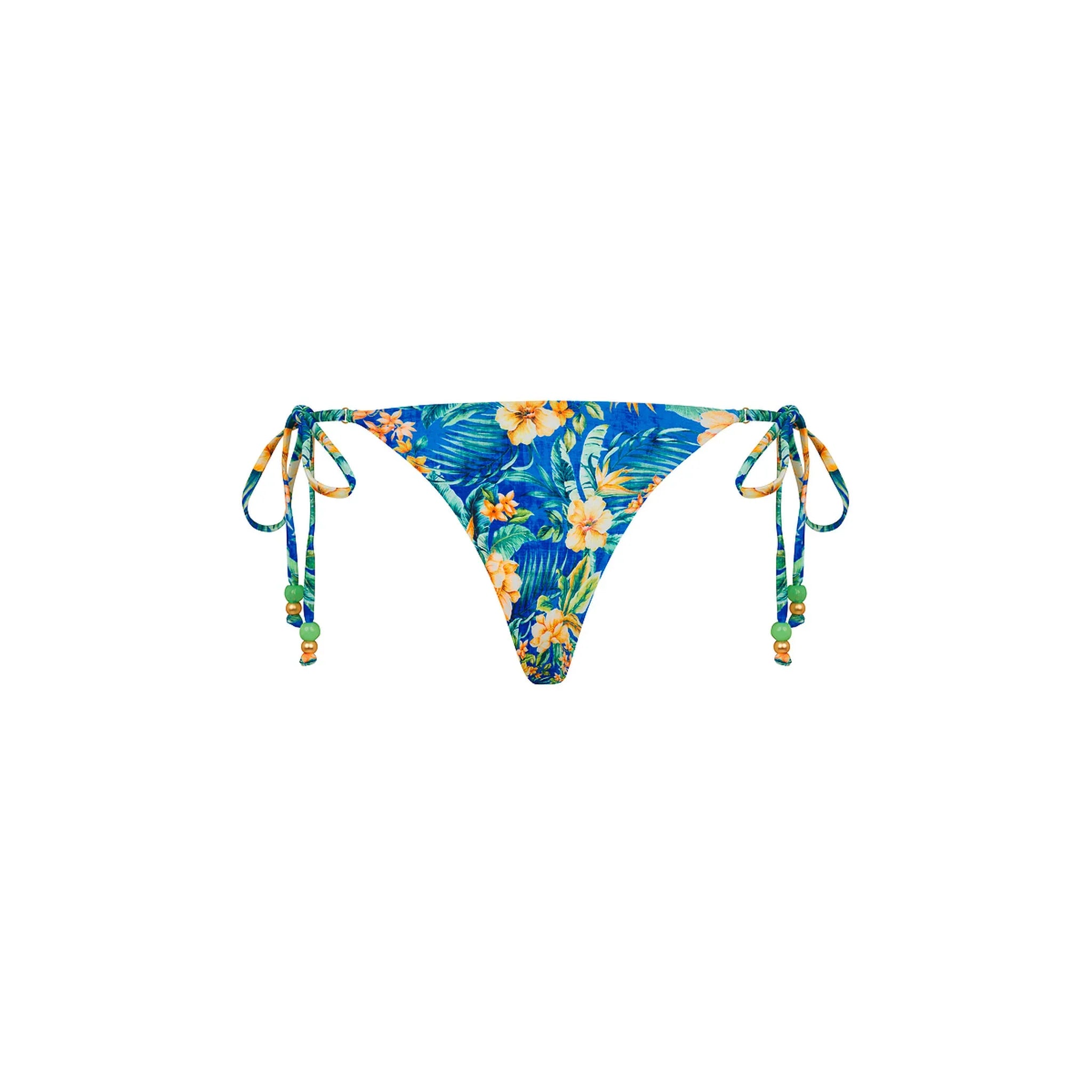 Thong Tie Side Bikini Bottom - Tropez Tides