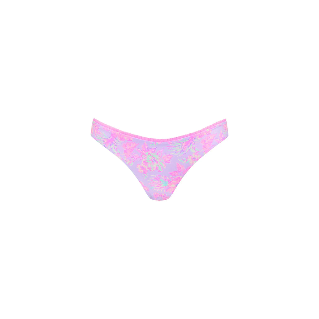 Decorative Minimal Cheeky Bikini Bottom - Lilac Love
