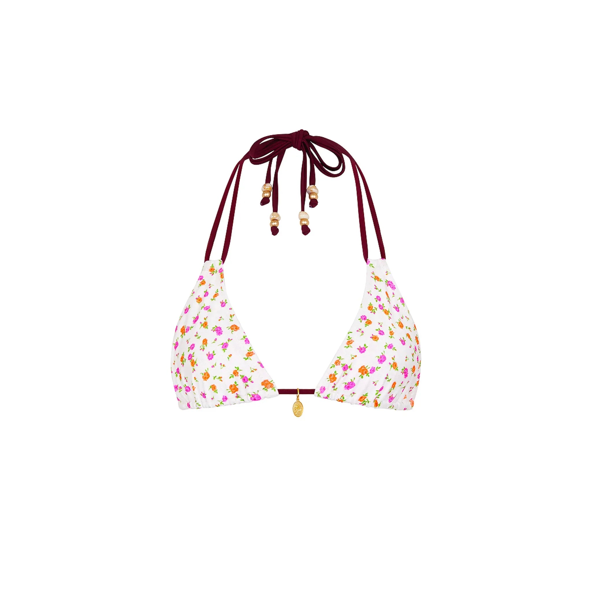Halter Bralette Bikini Top - Rosie Posie