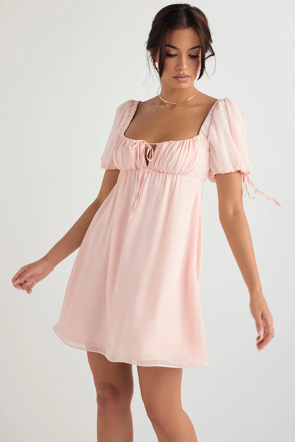 pink quartz mini dress - sale